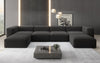 Luxuriöses Bouclé U-Sofa: Modernes Design, Ultrakomfort für Ihr Wohnzimmer