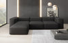 Gemütliches Designer L-Sofa Snug – Modernes Stoff Ecksofa für Ihr Wohnzimmer