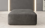 Lade das Bild in den Galerie-Viewer, Runder Samt Beistellhocker Snug 80 cm – Gemütlich, Elegant &amp; Modern
