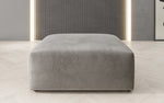 Lade das Bild in den Galerie-Viewer, Eleganter Snug Samt Beistellhocker 80 cm – Komfortabler Moderner Design Pouf
