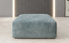 Vielseitiger Snug Beistellhocker: Komfortabler Cord-Pouf, 80cm Durchmesser, Modernes Design