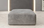 Lade das Bild in den Galerie-Viewer, Snug 80 cm Luxus Cord Beistellhocker – Weicher, Vielseitiger Sitzpouf für Modernes Wohnen
