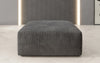 Snug 80 cm Luxus Cord Beistellhocker – Weicher, Vielseitiger Sitzpouf für Modernes Wohnen