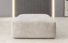 Vielseitiger Snug Beistellhocker: Komfortabler Cord-Pouf, 80cm Durchmesser, Modernes Design