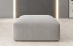 Lade das Bild in den Galerie-Viewer, Eleganter 80cm Bouclé Beistellhocker: Gemütlicher, Moderner Sitzpouf für Stilvolles Wohnen
