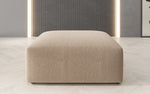 Lade das Bild in den Galerie-Viewer, Eleganter 80cm Bouclé Beistellhocker: Gemütlicher, Moderner Sitzpouf für Stilvolles Wohnen
