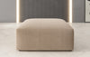 Eleganter Snug Bouclé Beistellhocker 80cm – Gemütlicher Runder Pouf für Modernes Wohnen