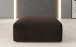 Lade das Bild in den Galerie-Viewer, Eleganter 80cm Bouclé Beistellhocker: Gemütlicher, Moderner Sitzpouf für Stilvolles Wohnen
