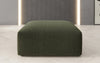 Eleganter 80cm Bouclé Beistellhocker: Gemütlicher, Moderner Sitzpouf für Stilvolles Wohnen
