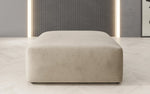 Lade das Bild in den Galerie-Viewer, Eleganter Snug Samt Beistellhocker 80 cm – Komfortabler Moderner Design Pouf
