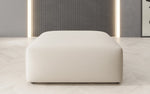 Lade das Bild in den Galerie-Viewer, Snug Beistellhocker 80 cm: Gemütlicher Stoff-Pouf für modernes Wohnzimmer Design
