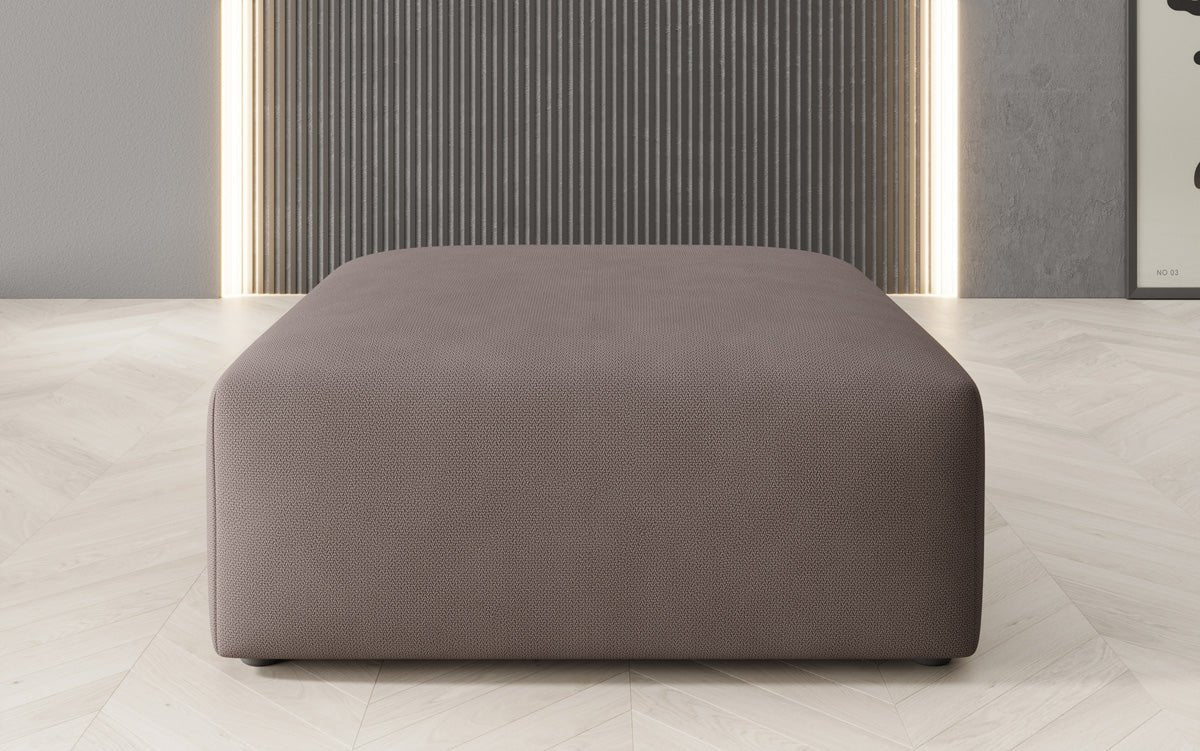 Vielseitiger Snug Beistellhocker 80 cm – Komfortabler Stoff-Pouf für Ihr Zuhause