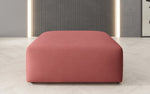Lade das Bild in den Galerie-Viewer, Gemütlicher 80cm Snug Stoff-Pouf: Vielseitiger Hocker, Fußstütze &amp; Beistelltisch
