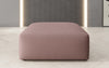 Gemütlicher 80cm Snug Stoff-Pouf: Vielseitiger Hocker, Fußstütze & Beistelltisch
