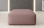 Lade das Bild in den Galerie-Viewer, Gemütlicher 80cm Snug Stoff-Pouf: Vielseitiger Hocker, Fußstütze &amp; Beistelltisch
