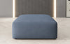 Gemütlicher 80cm Snug Stoff-Pouf: Vielseitiger Hocker, Fußstütze & Beistelltisch