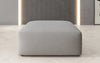 Gemütlicher 80cm Snug Stoff-Pouf: Vielseitiger Hocker, Fußstütze & Beistelltisch