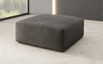 Lade das Bild in den Galerie-Viewer, Eleganter Snug Samt Beistellhocker 80 cm – Komfortabler Moderner Design Pouf
