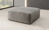 Eleganter Snug Samt Beistellhocker 80 cm – Komfortabler Moderner Design Pouf
