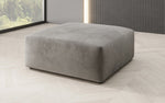 Lade das Bild in den Galerie-Viewer, Eleganter Snug Samt Beistellhocker 80 cm – Komfortabler Moderner Design Pouf
