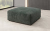 Vielseitiger Snug Beistellhocker: Komfortabler Cord-Pouf, 80cm Durchmesser, Modernes Design