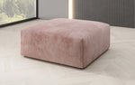 Lade das Bild in den Galerie-Viewer, Snug 80 cm Luxus Cord Beistellhocker – Weicher, Vielseitiger Sitzpouf für Modernes Wohnen
