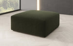 Lade das Bild in den Galerie-Viewer, Eleganter 80cm Bouclé Beistellhocker: Gemütlicher, Moderner Sitzpouf für Stilvolles Wohnen
