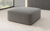 Eleganter 80cm Bouclé Beistellhocker: Gemütlicher, Moderner Sitzpouf für Stilvolles Wohnen