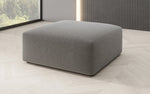 Lade das Bild in den Galerie-Viewer, Eleganter 80cm Bouclé Beistellhocker: Gemütlicher, Moderner Sitzpouf für Stilvolles Wohnen
