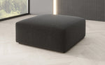 Lade das Bild in den Galerie-Viewer, Eleganter 80cm Bouclé Beistellhocker: Gemütlicher, Moderner Sitzpouf für Stilvolles Wohnen
