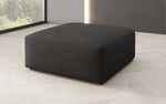 Lade das Bild in den Galerie-Viewer, Snug Beistellhocker 80 cm: Gemütlicher Stoff-Pouf für modernes Wohnzimmer Design
