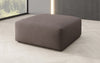 Snug Beistellhocker 80 cm: Gemütlicher Stoff-Pouf für modernes Wohnzimmer Design