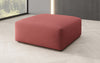 Snug Beistellhocker 80 cm: Gemütlicher Stoff-Pouf für modernes Wohnzimmer Design