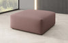 Gemütlicher 80cm Snug Stoff-Pouf: Vielseitiger Hocker, Fußstütze & Beistelltisch