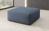 Snug Beistellhocker 80 cm: Gemütlicher Stoff-Pouf für modernes Wohnzimmer Design