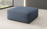 Lade das Bild in den Galerie-Viewer, Snug Beistellhocker 80 cm: Gemütlicher Stoff-Pouf für modernes Wohnzimmer Design
