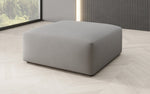 Lade das Bild in den Galerie-Viewer, Snug Beistellhocker 80 cm: Gemütlicher Stoff-Pouf für modernes Wohnzimmer Design
