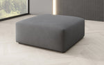 Lade das Bild in den Galerie-Viewer, Gemütlicher 80cm Snug Stoff-Pouf: Vielseitiger Hocker, Fußstütze &amp; Beistelltisch

