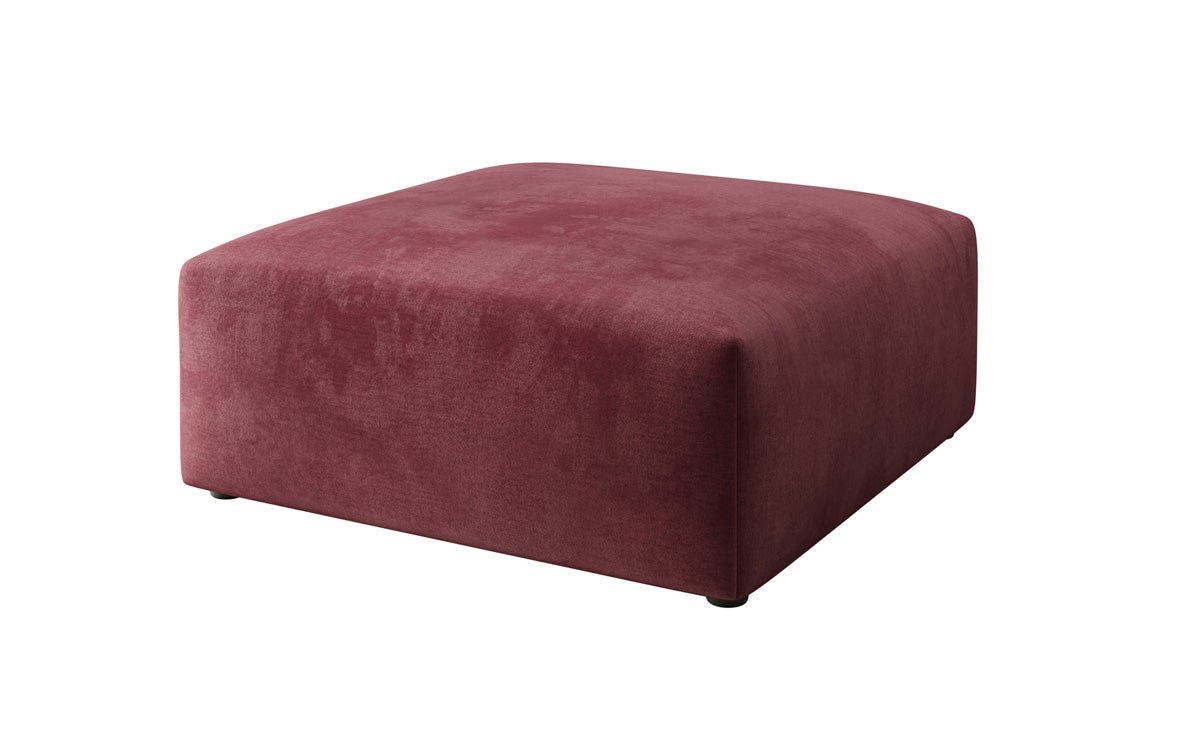 Runder Samt Beistellhocker Snug 80 cm – Gemütlich, Elegant & Modern