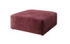 Eleganter Snug Samt Beistellhocker 80 cm – Komfortabler Moderner Design Pouf
