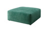 Eleganter Snug Samt Beistellhocker 80 cm – Komfortabler Moderner Design Pouf