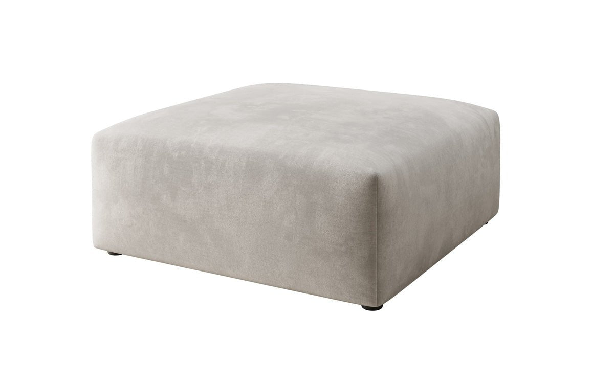Runder Samt Beistellhocker Snug 80 cm – Gemütlich, Elegant & Modern