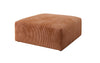 Vielseitiger Snug Beistellhocker: Komfortabler Cord-Pouf, 80cm Durchmesser, Modernes Design
