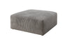 Snug 80 cm Luxus Cord Beistellhocker – Weicher, Vielseitiger Sitzpouf für Modernes Wohnen
