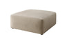 Eleganter Snug Samt Beistellhocker 80 cm – Komfortabler Moderner Design Pouf