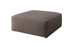 Lade das Bild in den Galerie-Viewer, Snug Beistellhocker 80 cm: Gemütlicher Stoff-Pouf für modernes Wohnzimmer Design
