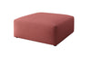 Snug Beistellhocker 80 cm: Gemütlicher Stoff-Pouf für modernes Wohnzimmer Design