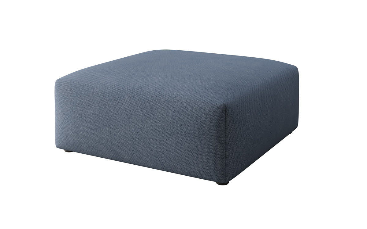 Snug Beistellhocker 80 cm: Gemütlicher Stoff-Pouf für modernes Wohnzimmer Design