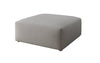 Snug Beistellhocker 80 cm: Gemütlicher Stoff-Pouf für modernes Wohnzimmer Design
