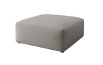 Lade das Bild in den Galerie-Viewer, Snug Beistellhocker 80 cm: Gemütlicher Stoff-Pouf für modernes Wohnzimmer Design
